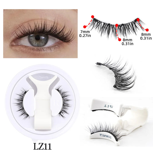 Ylora Luxe Magnetic Lash Set – Faux Mink, Glue-Free & Elegant